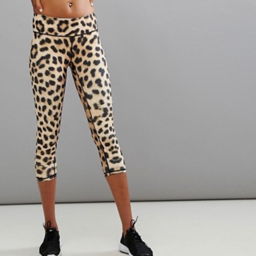 Pop Active by Poprageous Leopard Capri Leggings